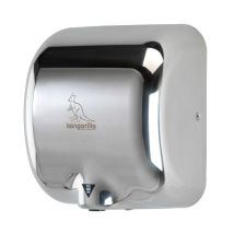 Handy Dryers – Kangarillo Automatic Hand Dryer – Stainless Steel – Ultra Fast Drying – 12 Seconds Drying Time