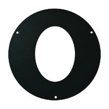 Rosone Ellittico In Acciaio Ø Cm 8 - Spessore 1,2 Mm