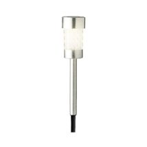 Lampada solare LED per giardino in acciaio – D6,2XH26CM – Lampadaire d'esterno