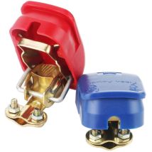 2pcs 12v Terminal De Batería De Liberación Rápida Conectores Abrazaderas Para Vehículo Camión Barco