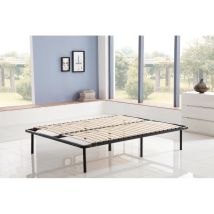 Kosmi - Somier De Láminas 160x200 Cm Con Patas Para Cama De 2 Plazas