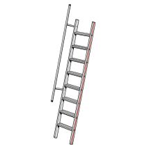 Alve - Corrimano Di 1.25m Per Scala Semplice - 51400