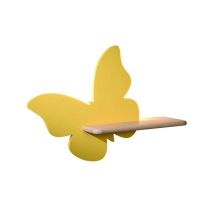 Applique Murale Candellux Butterfly Led 4w 4000k Jaune