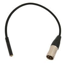 Câble Adaptateur 3.5mm Stéréo Vers Xlr Femelle Mâle, Sans Bruit Et Faible Perte, 11.8 Pouces Pour Microphone Et Table De Mixage
