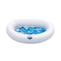 Netspa - Fußwaschbecken Für Aufblasbare Whirlpools - Aufblasbares Fußbad, Um Die Füße Vor Dem Betreten Des Whirlpools Zu Reinigen 87x68x14cm
