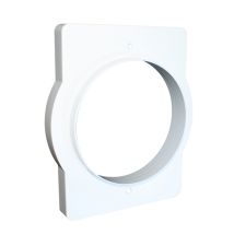 Unelvent - Piastra Adattatrice Collettiva Vmc Pvc S&p, Diam.125/125 Mm Universale S&p