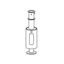 Descargador Para Cisterna Super, Super Duo Y Lux-monolock Con Goma De Cierre, Idrospania.