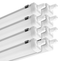 Arum Lighting - Set Di 8 Strisce Led Panama Impermeabili 150 Cm 60 W Ip65 Interconnettibili Température De Couleur: 6000k Bianco Freddo