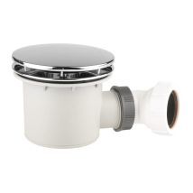 Merlyn Fast-flow Shower Tray Waste With Chrome Cover