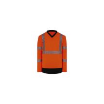 Camiseta Hv Helium De Manga Larga Amarilla T.l