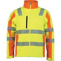 Giacca Softshell Ad Alta Visibilità Prevent Giallo Taglia L