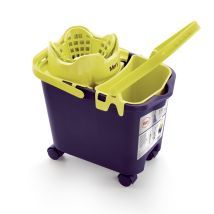 Cubo Para Fregona Cubo Automático Con Ruedas Cubeta Multiuso Para Todo Tipo De Fregonas Ecológico Con Sistema Muelles Capacidad 14 Litros - Mery