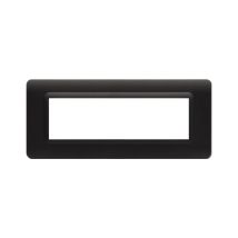 Placa de Tecnopolímero Gris Tekla 7 Módulos – 210 x 88 mm – Mate