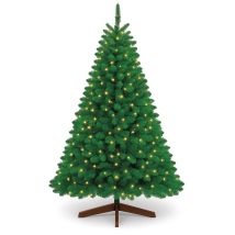 Cupid - Árbol De Navidad Con Luces Led 114 X210h, 1200 Ramas