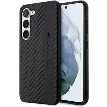Amg Amhcs23sblsca S23 S911 Negro/negro Estuche Rígido Con Franja De Carbono Y Relieve