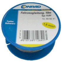 Aiv - Conrad Components 606241 Fahrzeugleitung Flry-b 1 X 1.50 Mm² Schwarz 10 M