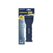 Jupiter - Taschenlampe De Weißes Licht 7 Led 100lm - Gehäuse De Gummi - Widerstandsfähigkeit Ip44 - Betrieb Mit 2 D R20 Batterien (nicht Enthalten) - 