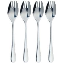 Masterclasskitchencraft Set Di Forchette Da Buffet In Acciaio Inox, 4 Pezzi