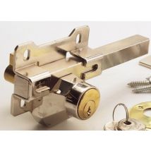 Cerrojo Sobreponer A-4n Niquel Con Bombillo 50mm Cays
