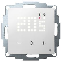 Eberle Raumthermostat Modernes Design In Weiß