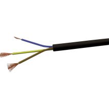 Voka Kabelwerk H05vvf3x15 Cavo Flessibile H03vv-f 3 X 1.5 Mm² Nero 100 M