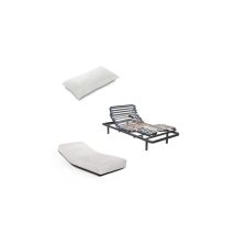 Pack Somier Articulado Motor + Colchón Viscoarflex Entrega Gratis 200cm