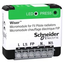 Termostato Schneider-electric Micro-modulo Zigbee 3680 W