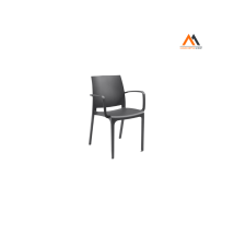 Sedia In Polipropilene 'volga Armchair' Grafite