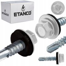Tornillos Autotaladrantes Gt5 Z14 5,5x25mm Ral 9010