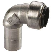 Tectite - Edelstahl Steckfitting Winkel 90° 28 Mm Innen-außen Lösbar Dvgw