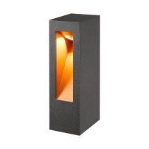 Lucande - Lámpara Led Para Exterior 'jenke' En Negro De Aluminio