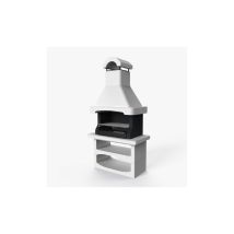 Barbecue Design Salamanca 118x92x246 Cm Legna E Carbone