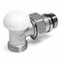 Giacomini - Detentor Eckform Mit Adapteranschluss, Verchromt Selbstdichtend R29tg 1/2' X (16 X 2)