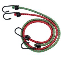 Tenedor elástico 150 cm – Diámetro 12 mm – Ganchos de acero plastificado – Tensor versátil para hogar y jardín