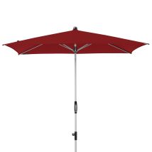 Sonnenschirm / Kurbelschirm 'automatic' Mit Höhenverstellung, 230 X 150 Cm, Bordeaux, Bezug Aus 100% Polyester, Gestell Aus Aluminium, Streben Aus 