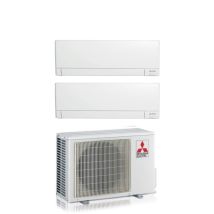 Mitsubishi Electric - Climatizzatore Condizionatore Dual Split Inverter Linea Plus Serie Msz-ay 9+9 Con Mxz-2f42vf R-32 Wi-fi Integrato 9000+9000
