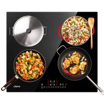 Ciarra - Placa De Inducción 4 Fuegos Función Boost 7200w 60cm Cd4bbih