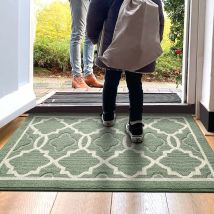 Dirt Trapper Door Mat 50 X 80 Cm,non-slip Entrance Rug For Indoor And Outdoor,machine Washable Soft Floor Mat,super Absorbent Co.ukont Door Mat Carpet