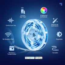 Tapo - Iluminación Smart Home Regleta Luminosa Universal Led Tp-link Tap