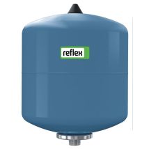 Reflex Refix De 12, Vaso Di Espansione A Membrana Non Attraversato Dal Flusso, Blu, 16/4 Bar, Attacco In Acciaio Inox, 7302105