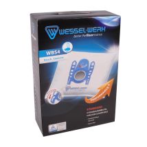 4 X Wbs4 = Swirl S73 Staubsaugerbeutel Für Bosch Und Siemens Mit Staubverschluss
