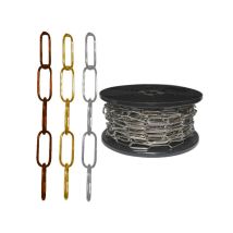 Chaîne Ronde Nickelée, 2,80 Mm, Longueur 20 Cm, Aref
