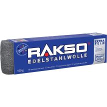 Rakso Stahlwolle - Edelstahlwolle Extra Fein 00 150 G