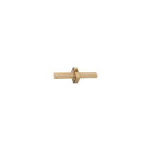 Plantilla de marcado sin parada curvada – Madera de haya blanca – Longitud total 220 mm – Escala de medición 0-150 mm