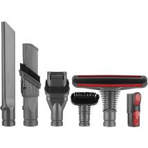 Mezheng - Brush Accessories Kit For Dyson V8 V7 Vacuum Cleaner With Adapter, Total Cleaning Parts For Dyson V6 Dc45 Dc35 Dc52 Dc29 Dc62 Dc33 Dc34 Etc.