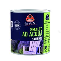 Smalto Ad Acqua Brillante Satinato Inodore Ferro Legno Interno Esterno Boero - Colori: Grigio Cenere Satinato - Formato: 2 L