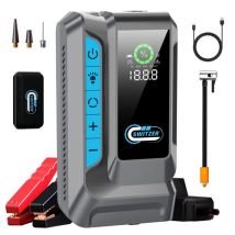 Car Jump Starter 4000a With Air Compressor 12v Battery Booster Power Pack Bank