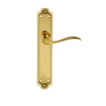 Maneta Donna Brillo – 248x46 mm – Latón – Acabado Pulido Brillo – Manilla para Puertas Interiores