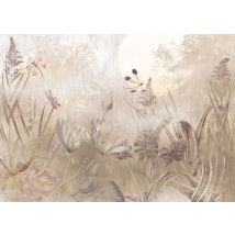 Dymo Estanque De Libélulas Papel Pintado Multicolor 350x250 Cm