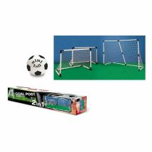 Mondo Fußball-set 2-in-1 Schwarz Und Weiß Modulierbar